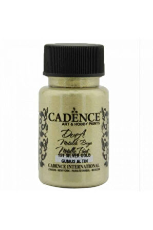 Dora Metalik Boya 50ml Gümüş Altın 159
