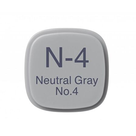 Copic Marker Kalemi N-4 Neutral Gray No.4