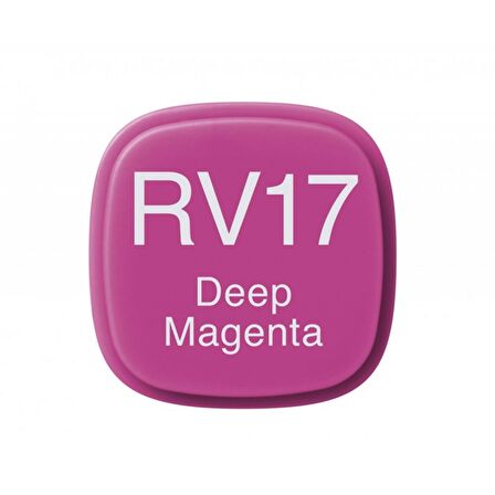 Copic Marker Kalemi RV17 Deep Magenta