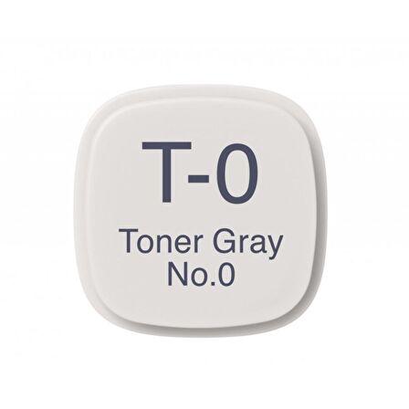 Copic Marker Kalemi T-0 Toner Gray No.0
