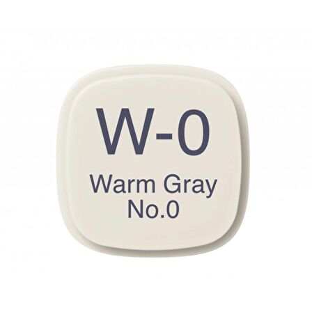 Copic Marker Kalemi W-0 Warm Gray No.0