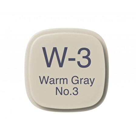 Copic Marker Kalemi W-3 Warm Gray No.3