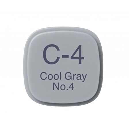 Copic Marker Kalemi C4 Cool Gray No.4