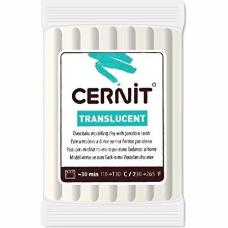 Cernit Translucent Polimer Kil 56gr Night Glow 024