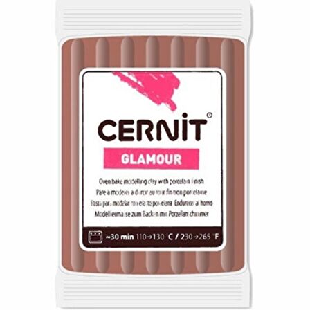 Cernit Glamour Polimer Kil 56gr Copper 057