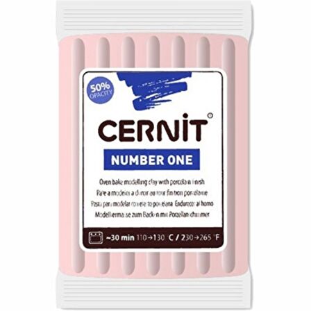 Cernit Number One Polimer Kil 56gr Pink 475