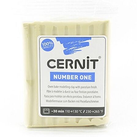 Cernit Number One Polimer Kil 56gr Sahara 747