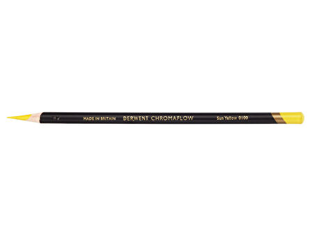 Derwent Chromaflow Kuru Boya Kalemi Sun Yellow 0100