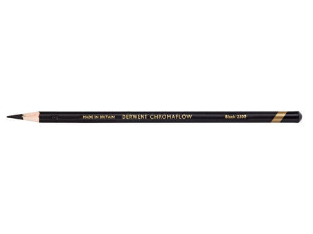 Derwent Chromaflow Kuru Boya Kalemi Black 2300