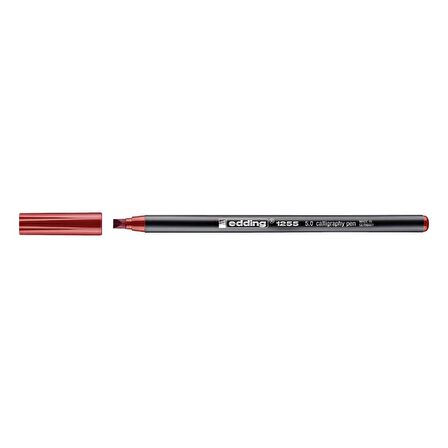 Edding 1255 Kaligrafi Kalemi 5.0mm Bordo