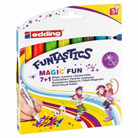 Edding Funtastics Magic Fun Sihirli Kalem 8'li Set