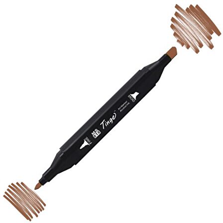 Tinge Twin Çift Uçlu Marker Kalemi Br96 Mahogany