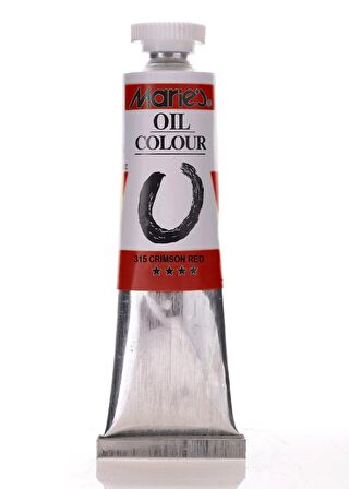 Maries Oil Colour Yağlı Boya 50ml 315 Crimson Red