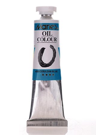 Maries Oil Colour Yağlı Boya 170ml 455 Cerulean Blue
