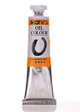 Maries Oil Colour Yağlı Boya 170ml 313 Orange Red
