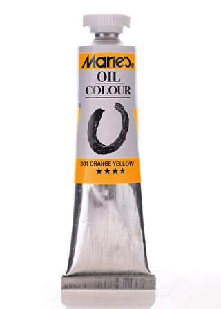 Maries Oil Colour Yağlı Boya 170ml 301 Orange Yellow