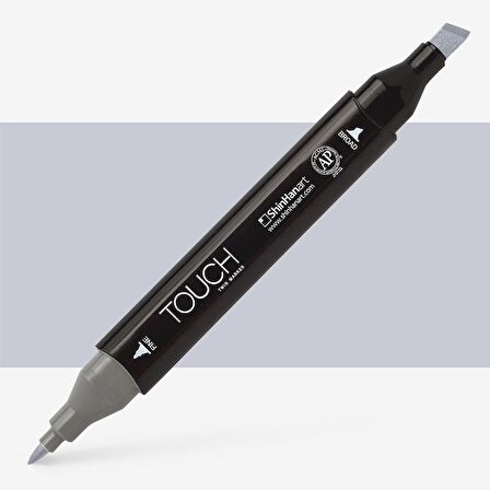 Shinhan Art Touch Twin Marker Pen : Çift Uçlu Marker Kalemi : COOL GREY : CG2