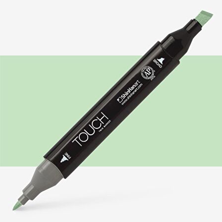 Shinhan Art Touch Twin Marker Pen : Çift Uçlu Marker Kalemi : SPECTRUM GREEN : GY172