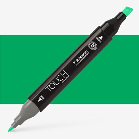 Shinhan Art Touch Twin Marker Pen : Çift Uçlu Marker Kalemi : GREEN DEEP : G243