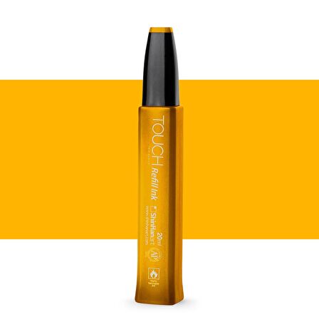 Shinhan Art Touch Twin Marker Refill İnk: Dolum Mürekkebi : 20ml : YR33 MELON YELLOW