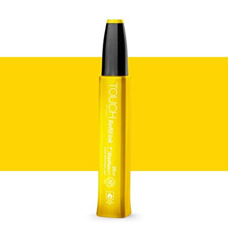 Shinhan Art Touch Twin Marker Refill İnk: Dolum Mürekkebi : 20ml : Y34 YELLOW