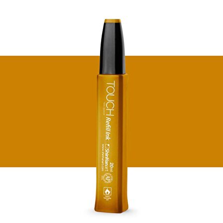 Shinhan Art Touch Twin Marker Refill İnk: Dolum Mürekkebi : 20ml : BR101 YELLOW OCHRE