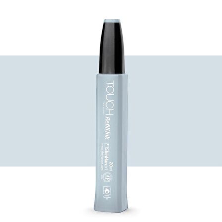 Shinhan Art Touch Twin Marker Refill İnk: Dolum Mürekkebi : 20ml : BG1 BLUE GREY