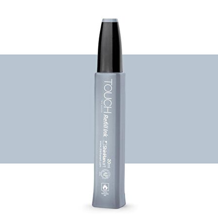 Shinhan Art Touch Twin Marker Refill İnk: Dolum Mürekkebi : 20ml : BG3 BLUE GREY