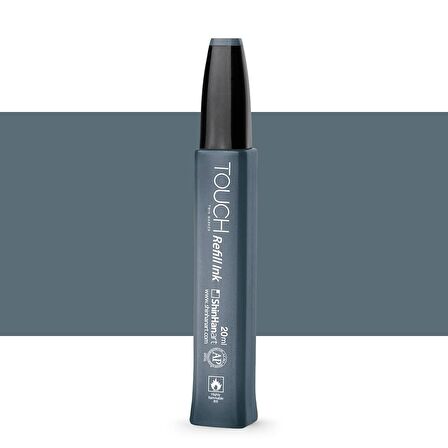 Shinhan Art Touch Twin Marker Refill İnk: Dolum Mürekkebi : 20ml : BG7 BLUE GREY