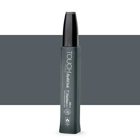 Shinhan Art Touch Twin Marker Refill İnk: Dolum Mürekkebi : 20ml : CG8 COOL GREY