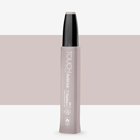 Shinhan Art Touch Twin Marker Refill İnk: Dolum Mürekkebi : 20ml : WG2 WARM GREY