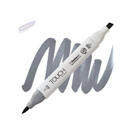 Shinhan Art TOUCH TWIN BRUSH PEN : Çift Taraflı Marker : CG6 Cool grey