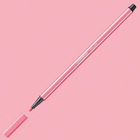 Stabilo Pen 68 Keçe Uçlu Boya Kalemi Koyu Pembe