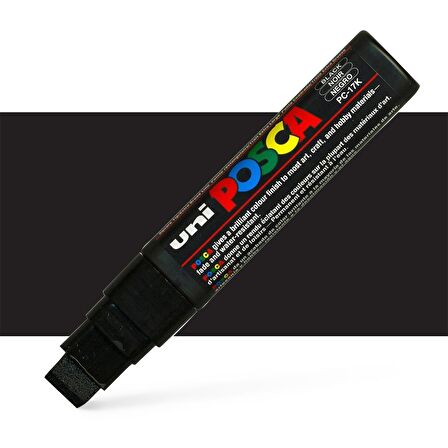 Uni Posca Marker Kalem PC-17K (15mm) Siyah