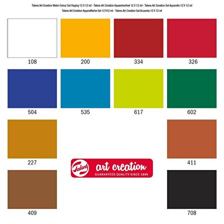 Talens Art Creation Sulu Boya Set 12X12ml
