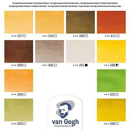 Van Gogh Sulu Boya Set Gölge ve Doğa Renkler 12'li  (Yarım Tab. - Defter ve Ekstra Fırça Hediyeli)