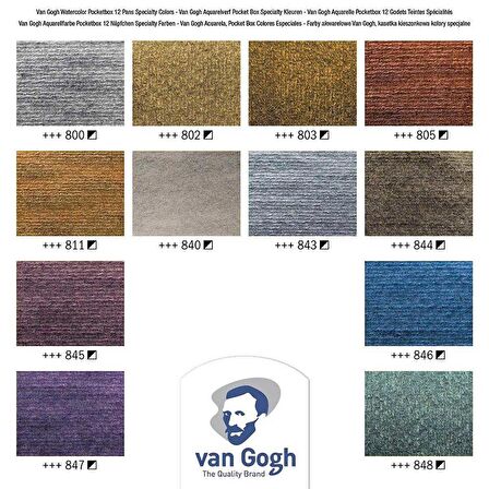 Van Gogh Sulu Boya 12'li Set Metalik Renkler (Yarım Tab. - Defter ve Artdeco Fırça Hediyeli)