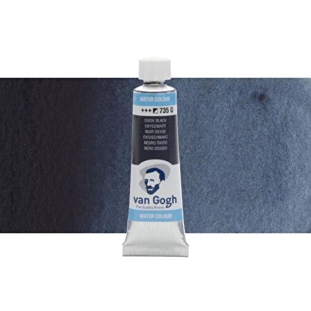 Van Gogh Tüp Suluboya - 735 Oxide Black - 10ml