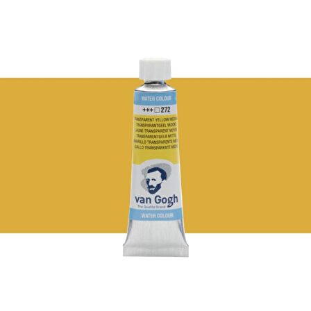 Van Gogh Tüp Suluboya - 272 Transparent Yellow Medium - 10ml