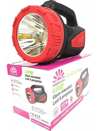 10 W LED El Feneri Şarjli GK-2222