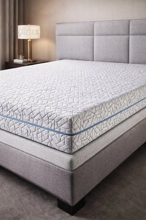Fermuarlı Yatak Kılıfı 90x190 Koruyucusu %100 Pamuklu Kılıf Özel Üretim Kapitone Tek Kişilik