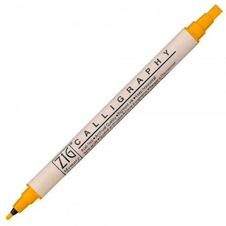 Zig Ms-3400 Marker Kaligrafi Kalemi Pure Orange 070