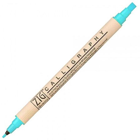 Zig Ms-3400 Marker Kaligrafi Kalemi Baby Blue 031