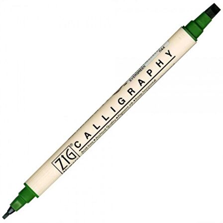 Zig Ms-3400 Marker Kaligrafi Kalemi Ever Green 044