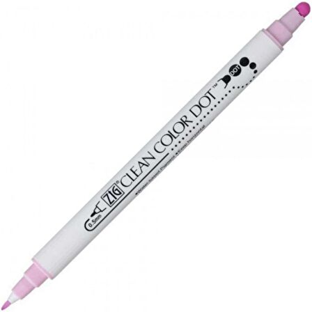 Zig Clean Color Dot Çift Uçlu Marker Kalem Candy Pink 206