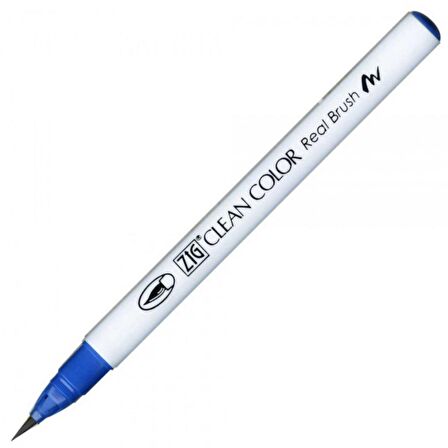 Zig Rb-6000At Clean Color Real Brush Pen Dull Blue 034