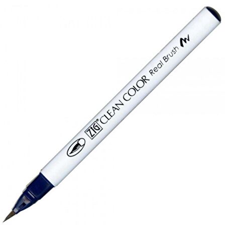 Zig Rb-6000At Clean Color Real Brush Pen Deep Blue 035