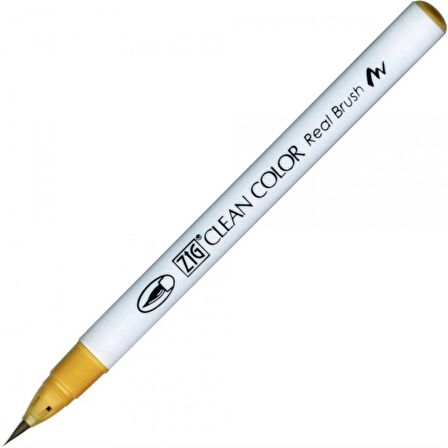 Zig Rb-6000At Clean Color Real Brush Pen Mustard 067