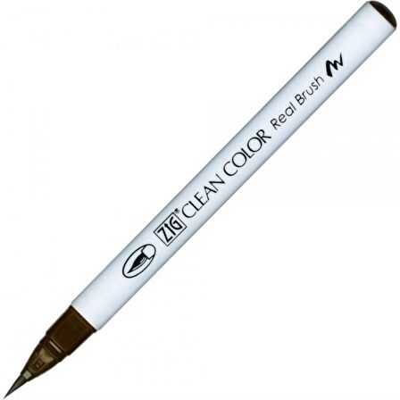 Zig Rb-6000At Clean Color Real Brush Pen Mid Brown 065