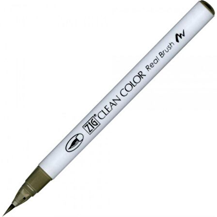 Zig Rb-6000At Clean Color Real Brush Pen Green Gray 093